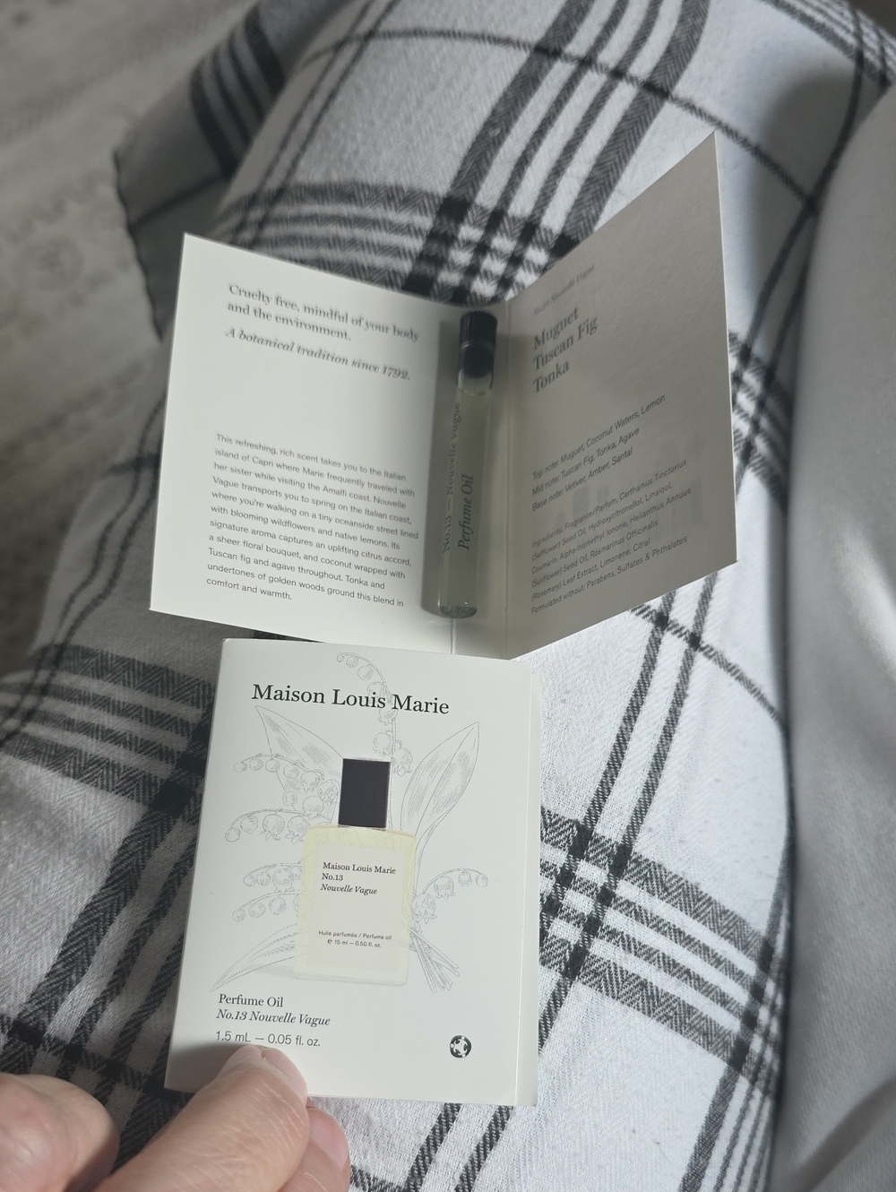 Perfume Oil Sample  In Maision Louis Marie No. 13 2 Pk